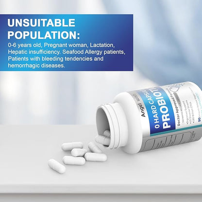 Prebiotics-Probiotics Nutritional-Supplements Women-Men 90Count - 180 Billion CFUs Probiotic Capsules Daily Prebiotic Supplement for Digestive Immune Health Support