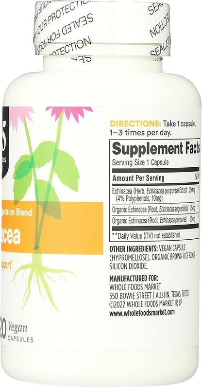 365 by Whole Foods Market Echinacea, 120 CT