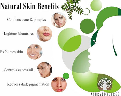 Neem Leaf Powder 100 Gm | Azadirachta Indica | Wild Crafted Neem Leaf Powder | Very Bitter Neem Supplement for Skin Hair and Detox | Non GMO, Gluten Free, Vegan