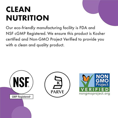 Bluebonnet Nutrition Magnesium Malate Vegetable Capsules - Supports Energy, Muscle & Joint Health - Non-GMO, Vegan, Kosher Certified, Gluten-Free, 90 Count