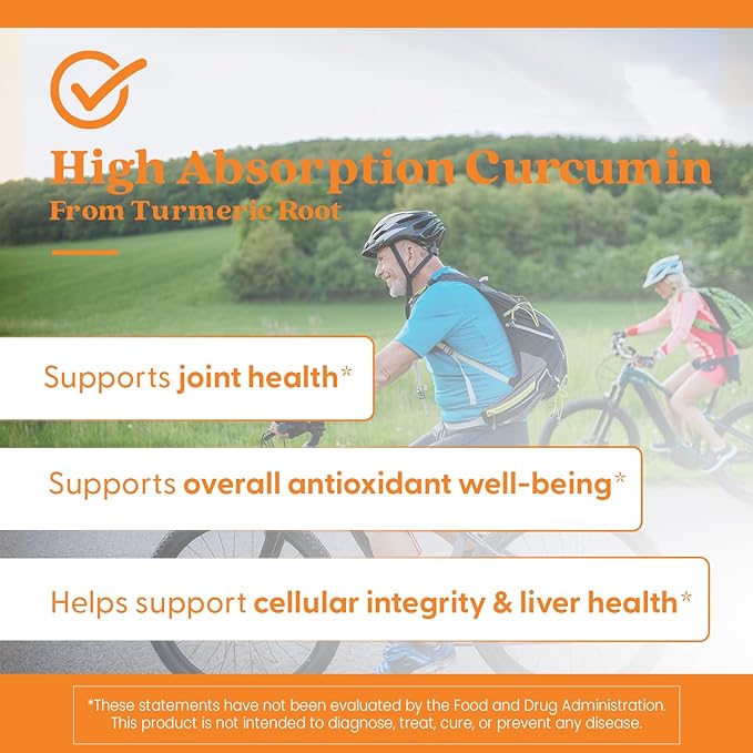 Doctor's Best Curcumin From Turmeric Root with C3 Complex & BioPerine, Benefit the Joints by Helping to Neutralize Free Radicals, Non-GMO, Gluten Free, Soy Free, Joint Support, 1000 mg, 120 Tablets