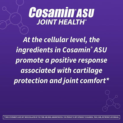 Nutramax Cosamin® ASU Joint Health Supplement with Glucosamine, Chondroitin & ASU for Men’s & Women's Joint Health, 150 Capsules