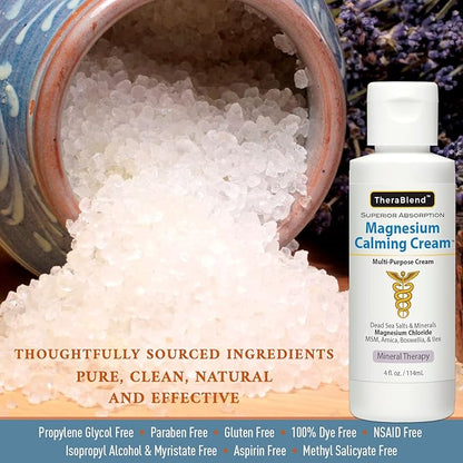 Magnesium Calming Cream 4 oz