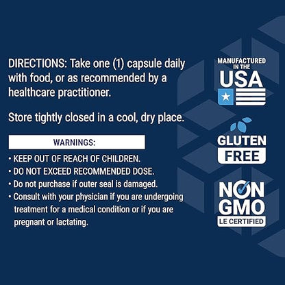 Life Extension Pantothenic Acid, 500 mg, Vitamin B5, Calcium, Support Healthy Metabolism, Mitochondrial Energy Production, Gluten-Free, Non-GMO, Vegetarian, 100 Capsules