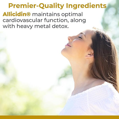 Premier Research Labs Allicidin - Garlic Allicin Supplement, Garlic Supplements, Garlic Pills, Allicin Extract, Garlic Extract, Odorless Garlic Capsules, Immune Support - 60 Vegetarian Capsules