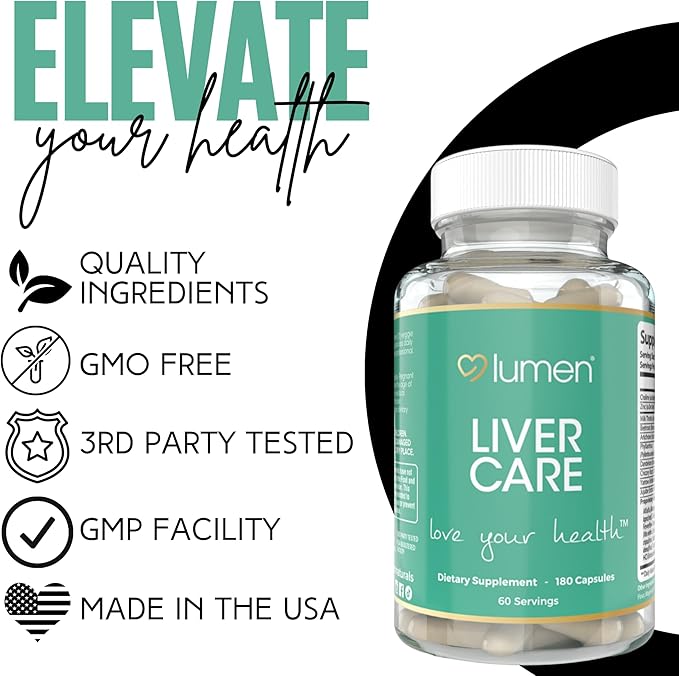 Liver Care for Women – with Milk Thistle, Dandelion, Zinc & Beetroot – Renewal Support Supplement (180 Count (Pack of 1))