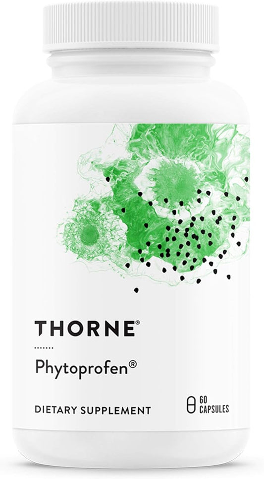THORNE Phytoprofen - Botanical Blend of Ginger, Boswellia, and Curcumin - Supports Healthy Cytokine Balance and Healing After Injury or Surgery* - Gluten-Free, Soy-Free, Dairy-Free - 60 Capsules
