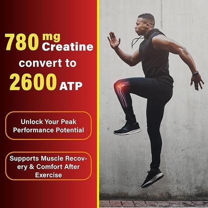 Multivitamin with Creatine and BCAA for Cardio Workout and Aerobic Sports |Heart & Muscle Protect | Reduce Fatigue|Enhance Performance|Optimize Energy|Fast Recovery.