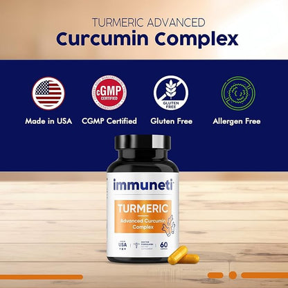 Turmeric Advanced Curcumin Complex 60 Capsules