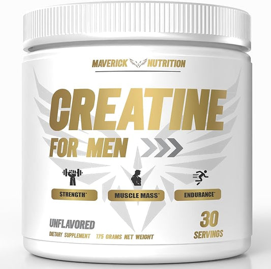 Creatine for Men - Creatine Powder for Men - Muscle Builder for Men - Creatine - Creatine Monohydrate - Creatine Powder - Creatine Monohydrate Powder - Creatine Monohydrate for Men - 30 Servings