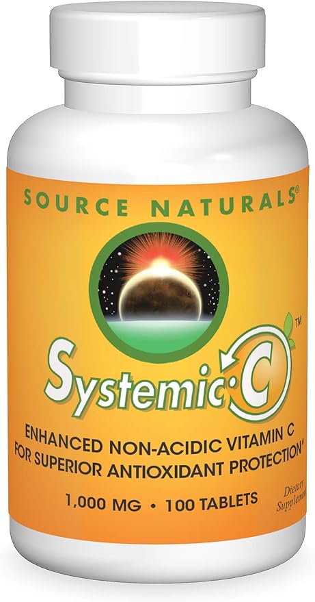 Source Naturals, Inc. Systemic C, 1000mg - 100 Tablets