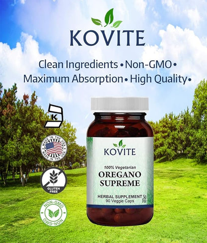 Oregano Supreme - 90 Vegetable Capsules