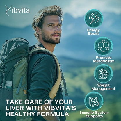 Liver Cleanse Detox & Repair Supplement - Silymarin Milk Thistle Supplement with Milk Thistle, Dandelion Root & Artichoke, Liver Health Support Supplements for Women & Men - 90 Capsules