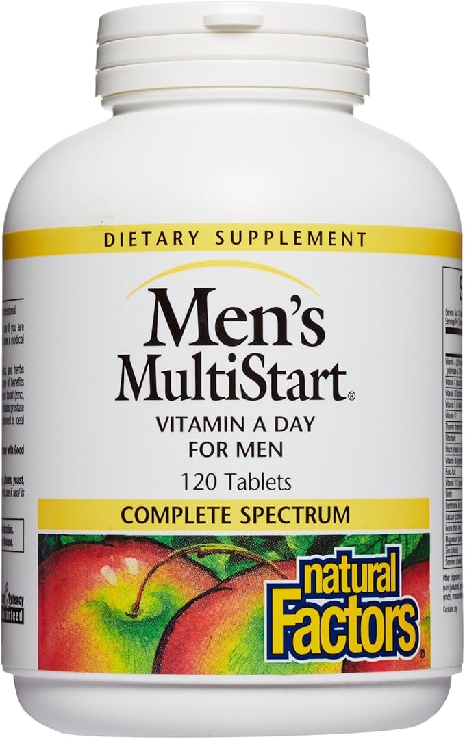 Natural Factors dr. Murray multistart« Men's 120 tabs (Multi-Pack)