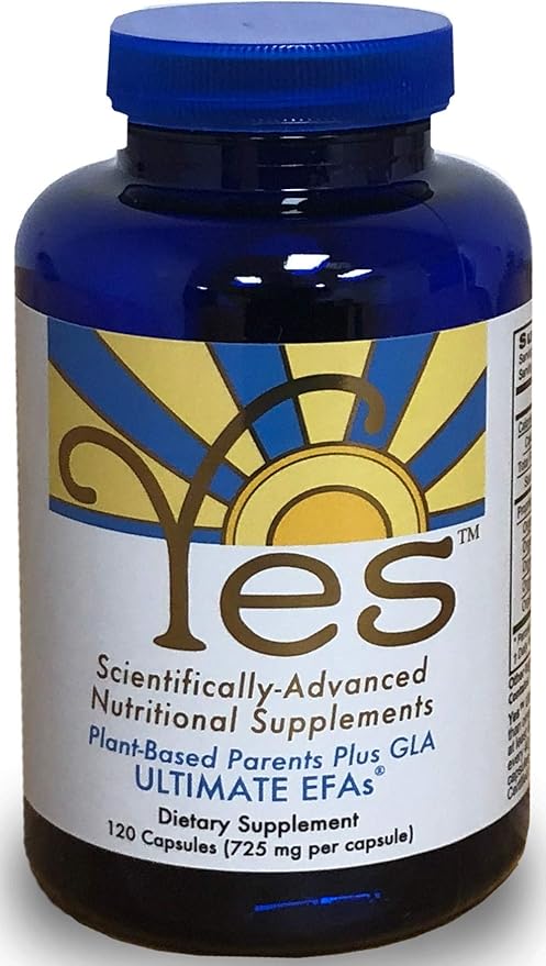 Fish Oil Omega 3 Supplements Alternative-YES Omega 3 & 6 Fatty Acid - Burpless, Plant Based - DHA, EPA, SDA - Cholesterol, Heart, Skin, Energy, Eyes, Immunity Support by YES (120 gelcaps)