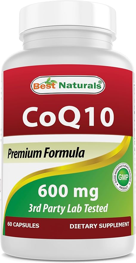 Best Naturals CoQ10 600 mg 60 Capsules (817716013725)
