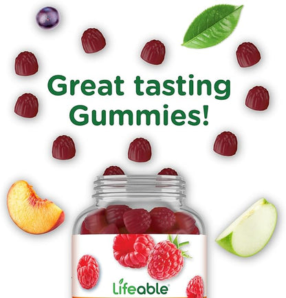 Lifeable Probiotics Gummies | 2 Billion CFU | Great Tasting Probiotic Gummies for Women | Probiotic Gummy for Gut Health and Immune Support | Probiotics for Women and Men | 90 Gummies