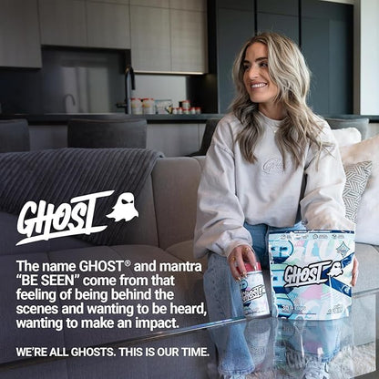 GHOST Glow Sticks: Beauty and Detox Supplement - 30 On-The-Go Stick Packs, Pina Colada - Hyaluronic Acid, Biotin & L-Theanine for Skin-Boosting Support – Sugar Free, Gluten Free
