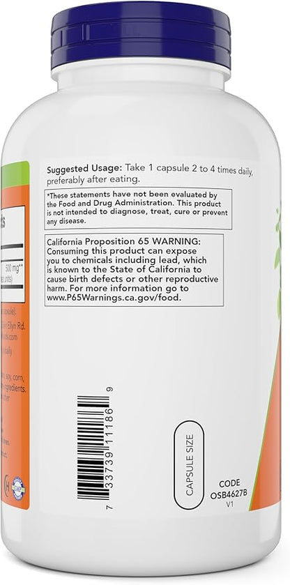 Now Cayenne (Capsicum annuum) 500 mg, 360 Veg Capsules