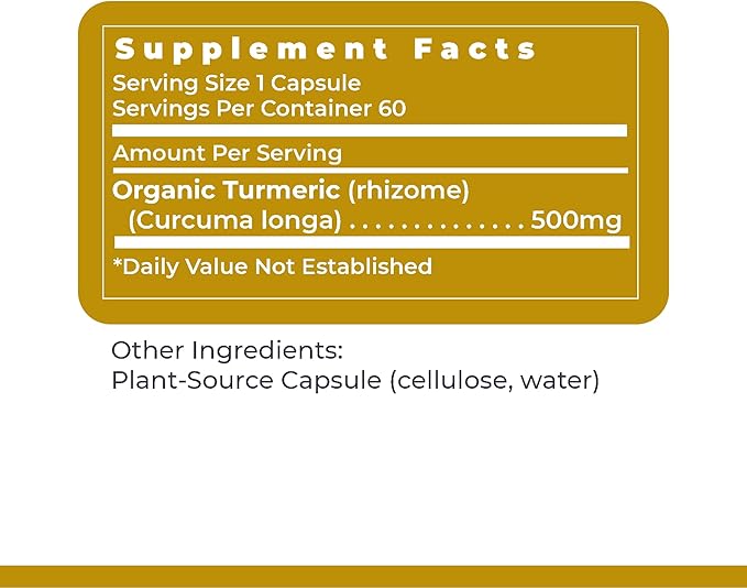 Premier Turmeric, 60 Capsules, Vegan Product - Premier Quality Turmeric for Premier Liver Support