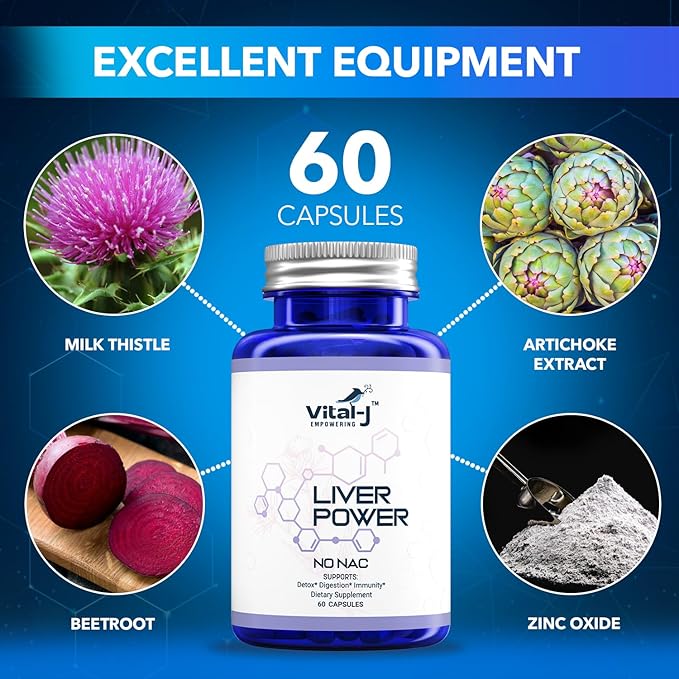 21-IN-1 Liver Support Supplement, Liver Cleanse Detox & Repair - W/Milk Thistle, Zinc, Beetroot & Artichoke, Choline & Dandelion Root for Digestion & Immunity - 120 Capsules pack of 2