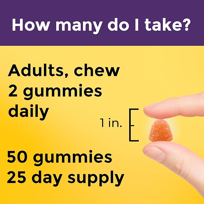 Nature Made Skin Hydration Gummies Plus Plant-Sourced Ceramides, Support Healthy Skin As You Age, with Biotin & Vitamin C, 50 Gummies, 25 Day Supply