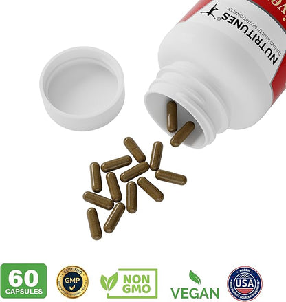 LiverEzy Liver Health & Fat Metabolism Supplement with Bergacyn FF (Bergamot and Artichoke Proprietary Blend) – Non-GMO, Vegan, GMP-Compliant – 30 Capsules, 30-Day Supply