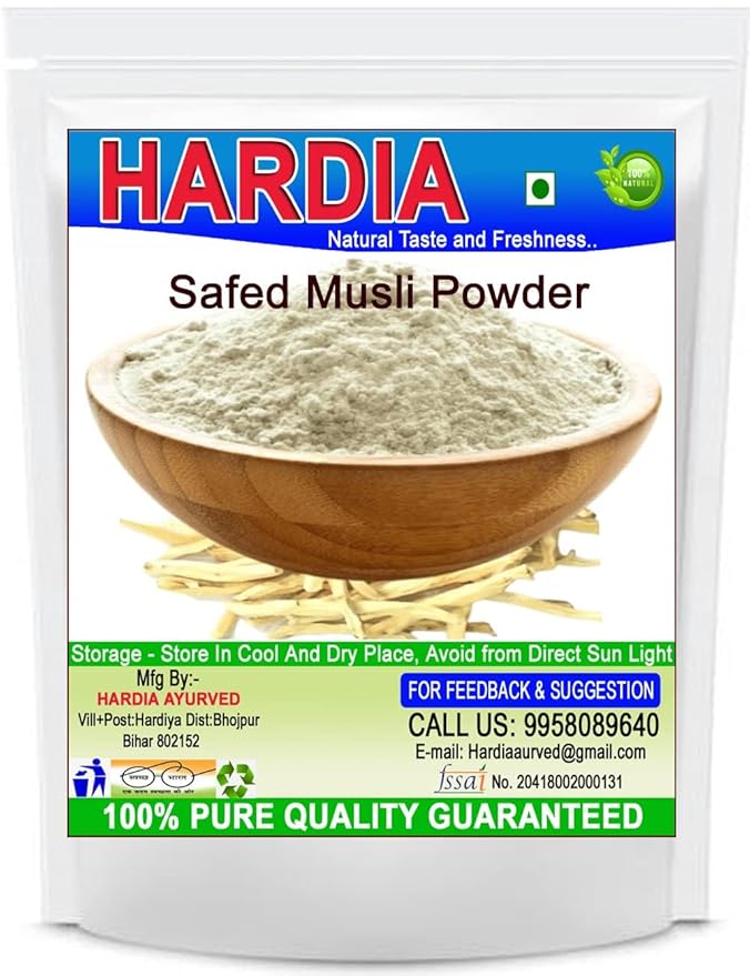 EXPORT STORE Ashwagandha, shatavari, safed musli, kaunch beej, gokhru, akarkara, Powder. (300gm combo pack 50gm each).