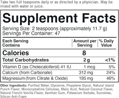 Calcium Magnesium Liquid 16oz *