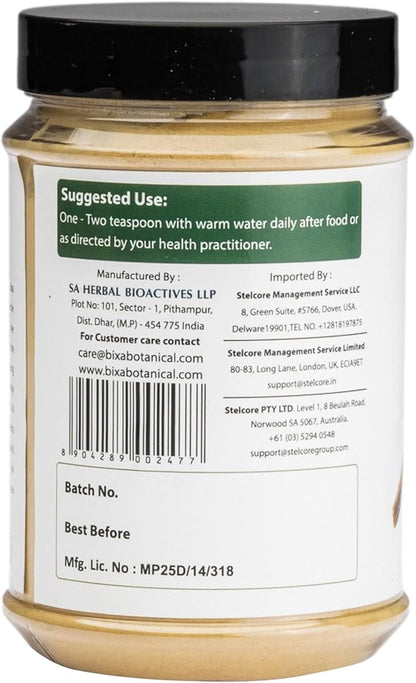 bixa BOTANICAL Ayurvedic Natural Herbal Supplement Cissus Powder (Cissus Quadrangularis/Hadjod) | Natural Herbal Supplement (7 Ounce (Pack of 1))