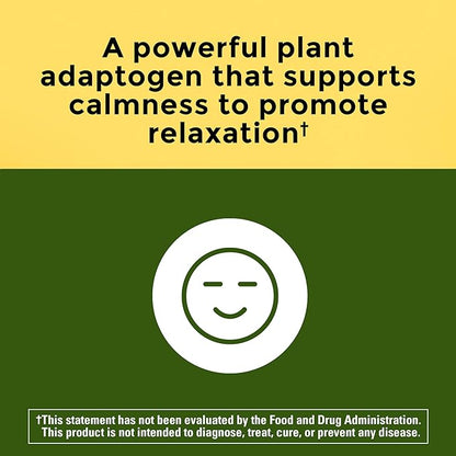 Nature Made Ashwagandha Capsules 125mg for Stress Support, 60 Capsules, 60 Day Supply