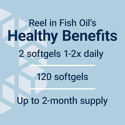Life Extension Mega EPA/DHA, Omega-3 Fatty acids, Heart & Brain Health, Non-GMO, Gluten-Free, 120 softgels