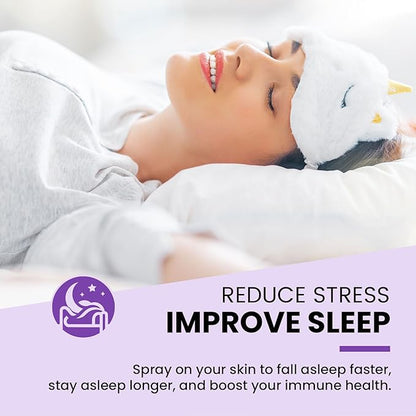 Venture Pal Magnesium Oil Spray Set,100% Pure Magnesium Oil Spray Big 8 oz