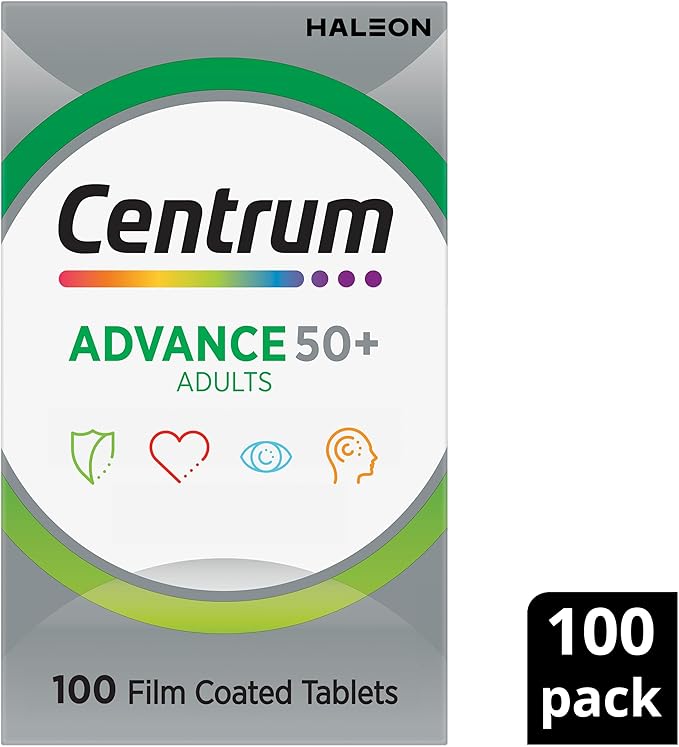 Centrum Advance 50+ 100 Tablets