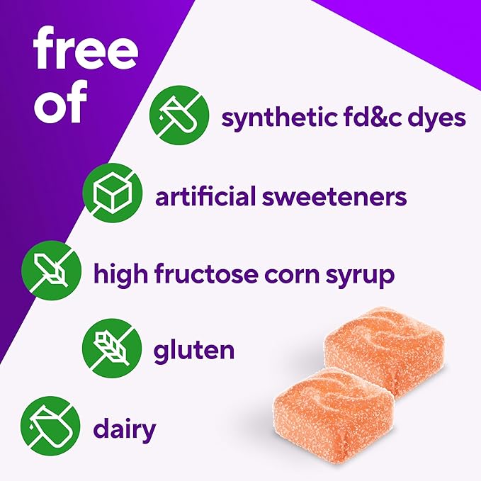 vitafusion Daily Complexion Care (1), Beauty Supplement Helps Support Clear Skin (1) (2) with Zinc Gluconate, Plus Vitamins E & C, Tangerine Strawberry Flavor, 60 Count