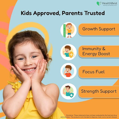Kidbest Multivitamin Syrup for 3-13 Years Kids | 200ml