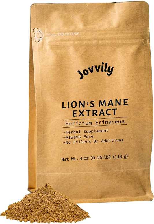 Lion's Mane - 4 oz - Hericium Erinaceus Extract - Herbal Supplement - Always Pure