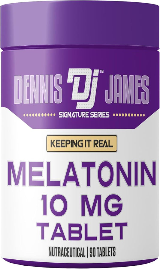 DENNIS JAMES Signature Series Melatonin 10mg | 90 Tablets