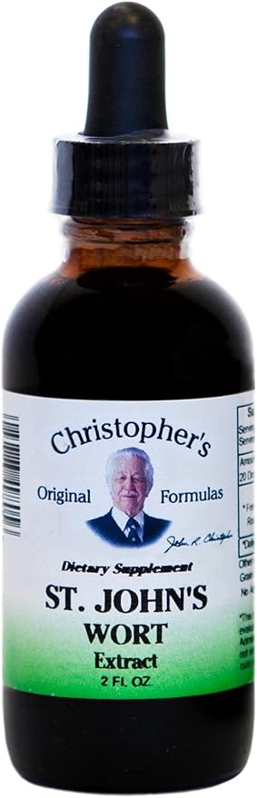 St. John's Wort Herb Glycerite Dr. Christopher 2 oz Liquid