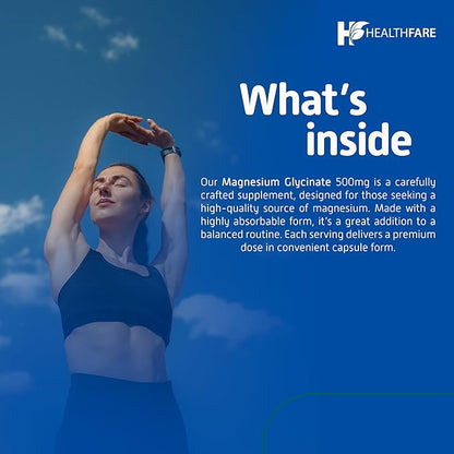 Magnesium Oxide 500mg | 240 Veg Capsules | High-Absorption Formula | Naturally Sourced | Made in The USA