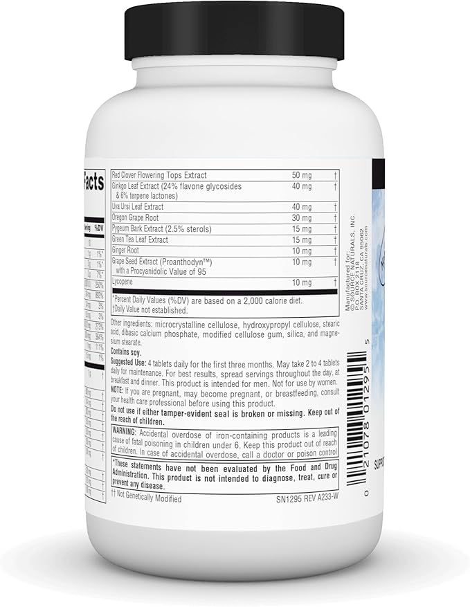 Source Naturals Prosta-Response - Supports Prostate Function and Healthy Urine Flow* - 90 Tablets