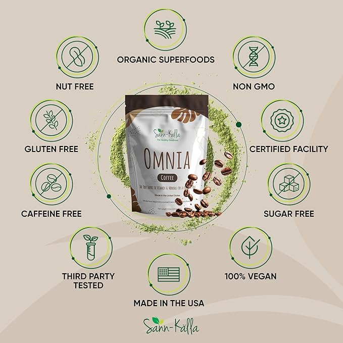 Reds and Greens Superfood Powder Nootropics, Improve Gut Health, Multivitamin, Probiotic, Gluten Free, Vegan and Keto Friendly, Full Serving of Vegetables, Essential Nutrients – 30 Servings