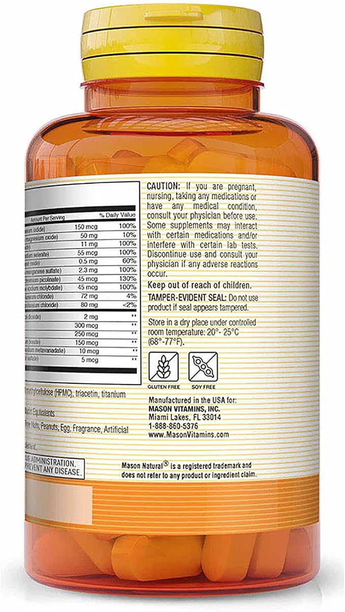 Mason Vitamins Mason Vitrum 50 Plus Senior Multi Tablets