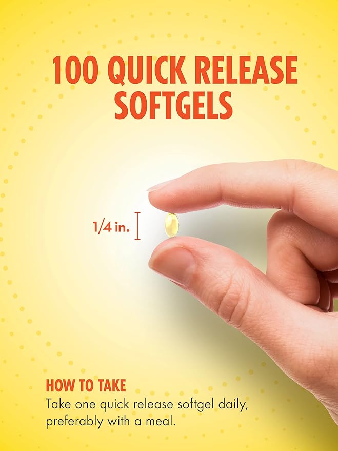 Sundance Vitamin D3 1000iu | 100 Softgels | High Potency Formula | Non-GMO and Gluten Free Supplement