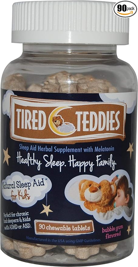 Melatonin (0.3 mg) Herbal Supplement for Kids - chewable Tablets
