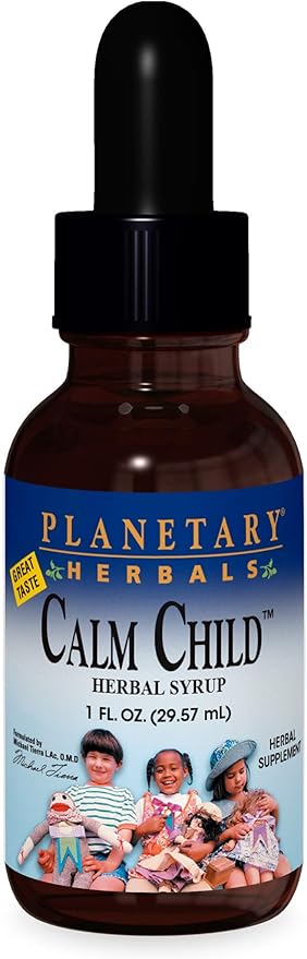 Planetary Herbals Calm Child 2.5 ml Supports Calm Focused Attention - 1 Fluid oz