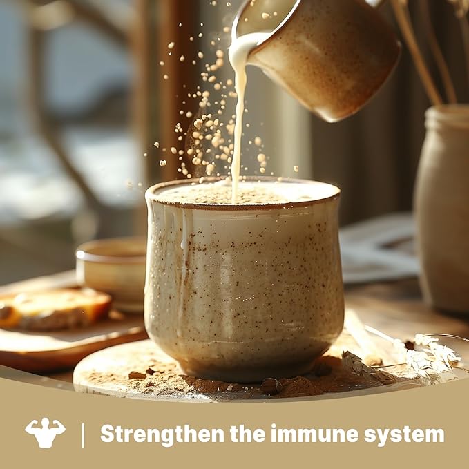 UNLEASH'D ORGANIC Organic Oyster Mushroom Powder 16 oz 100%Pure Natural Green Food Supports Immune Function and Overall Health