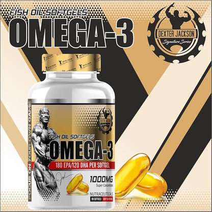 Gold Series Omega-3 1000mg | 90 Softgels | 90 Serving