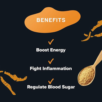 Rising Tide Organic Cordyceps Mushroom Powder - Highly Concentrated Cordyceps Extract Powder to Boost Energy, Stamina, and Athletic Performance - 4 OZ Vegan, Non-GMO