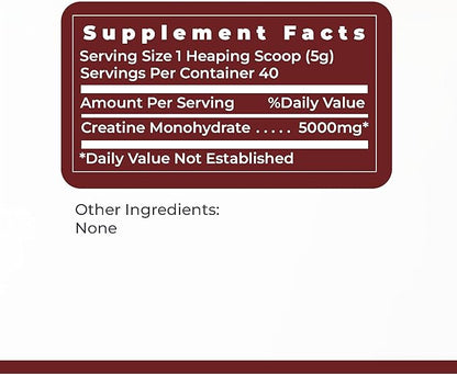 Quantum Nutrition Labs Quantum Creatine - Creatine Monohydrate Powder, Creatine Powder for Men, Women, Vegetarians, Unflavored Vegan Friendly Formula - 7.8 oz (40 Servings)
